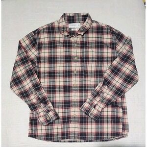 Abercrombie & Fitch Shirt Mens Medium Multi Plaid Soft AF Flannel Button Down